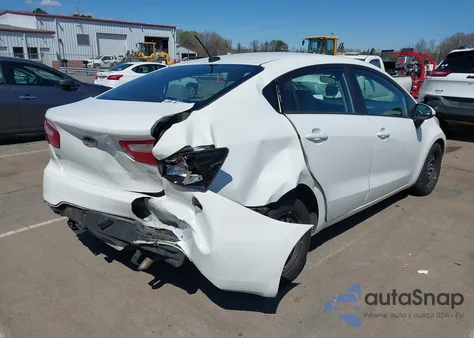 2014 Kia Rio Lx из США, поврежденный, VIN KNADM4A31E6332570